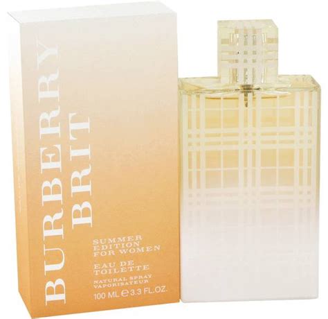 burberry brit perfume summer edition.